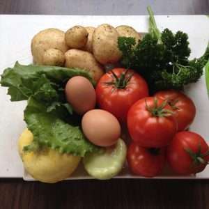 Garden Produce. Cairnhill Farm